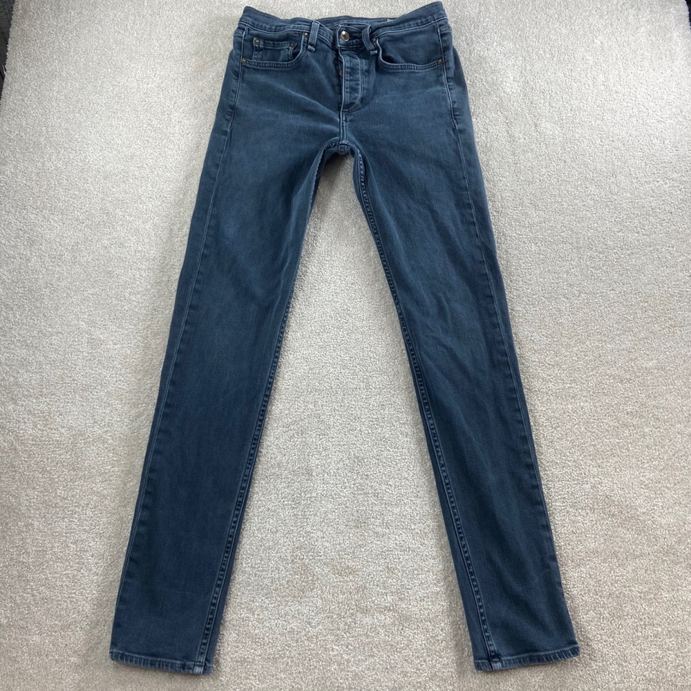rag & bone Fit 2 Slim Jeans Mens 30x32 Minna Dark Wash M1223K510MIN - Picture 6 of 15
